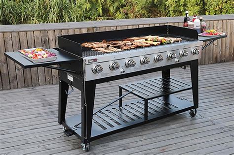 8-burner gas grill